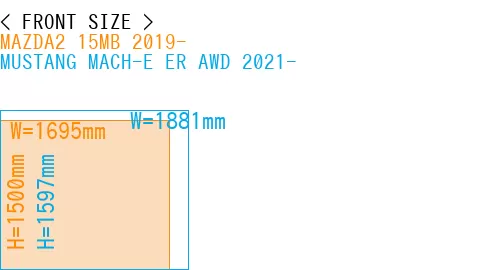 #MAZDA2 15MB 2019- + MUSTANG MACH-E ER AWD 2021-